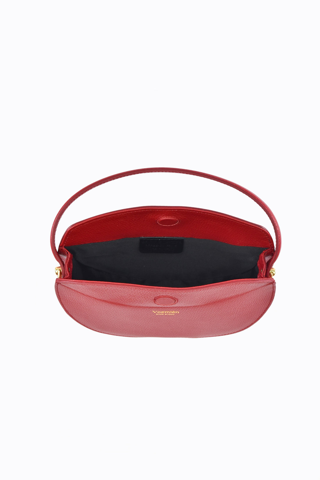 Borsa Danielle in pelle Togo Rosso