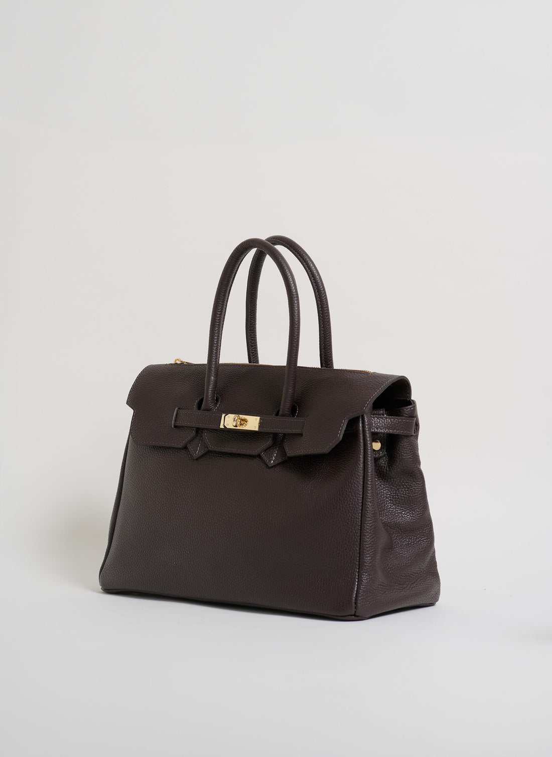 Borsa Elizabeth in Pelle Togo Testa di Moro - Voemièn