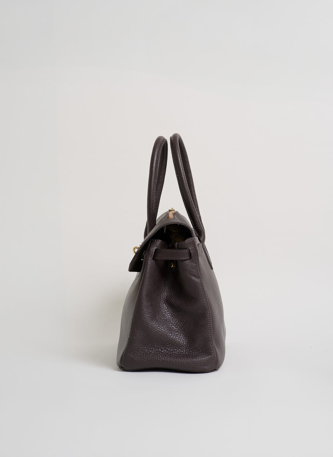 Borsa Elizabeth in Pelle Togo Testa di Moro - Voemièn