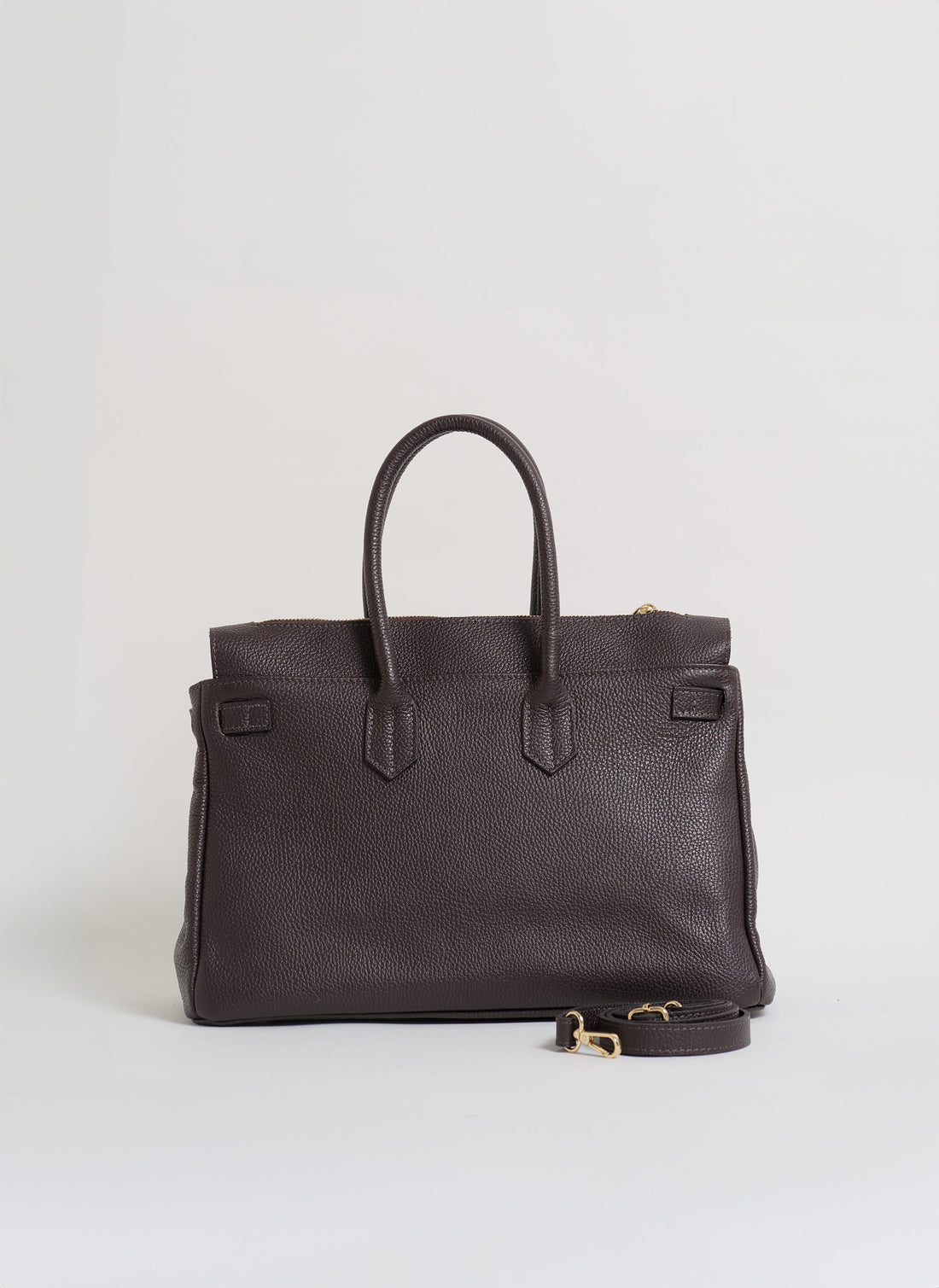 Borsa Elizabeth in Pelle Togo Testa di Moro - Voemièn