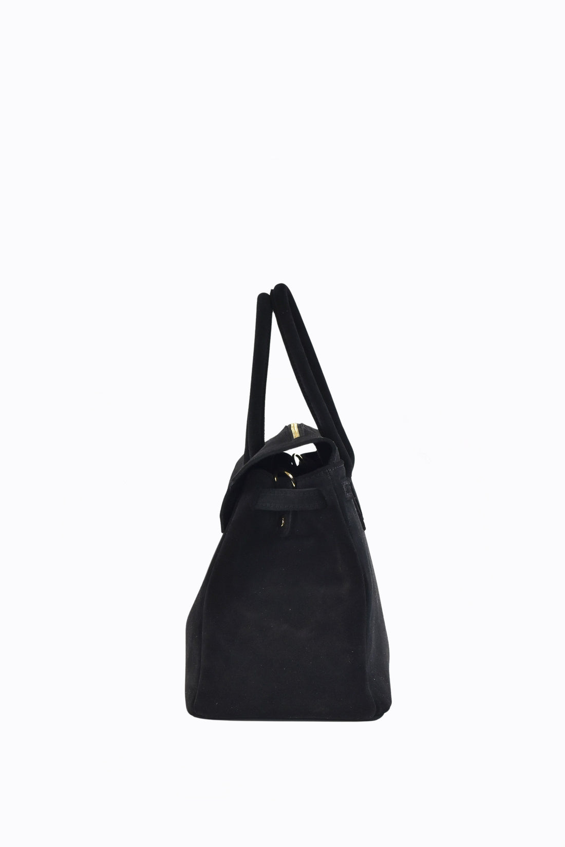 Borsa Elizabeth in Camoscio Nero