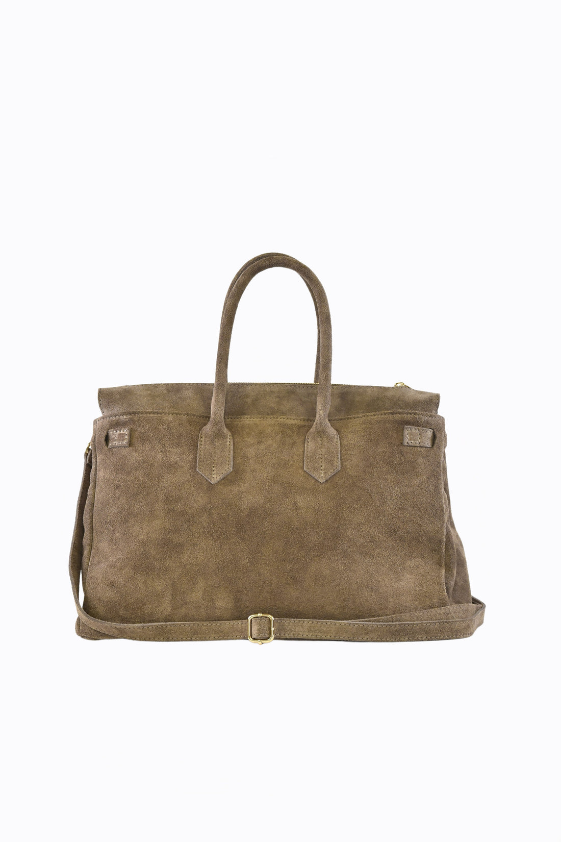 Borsa Elizabeth in Camoscio Taupe