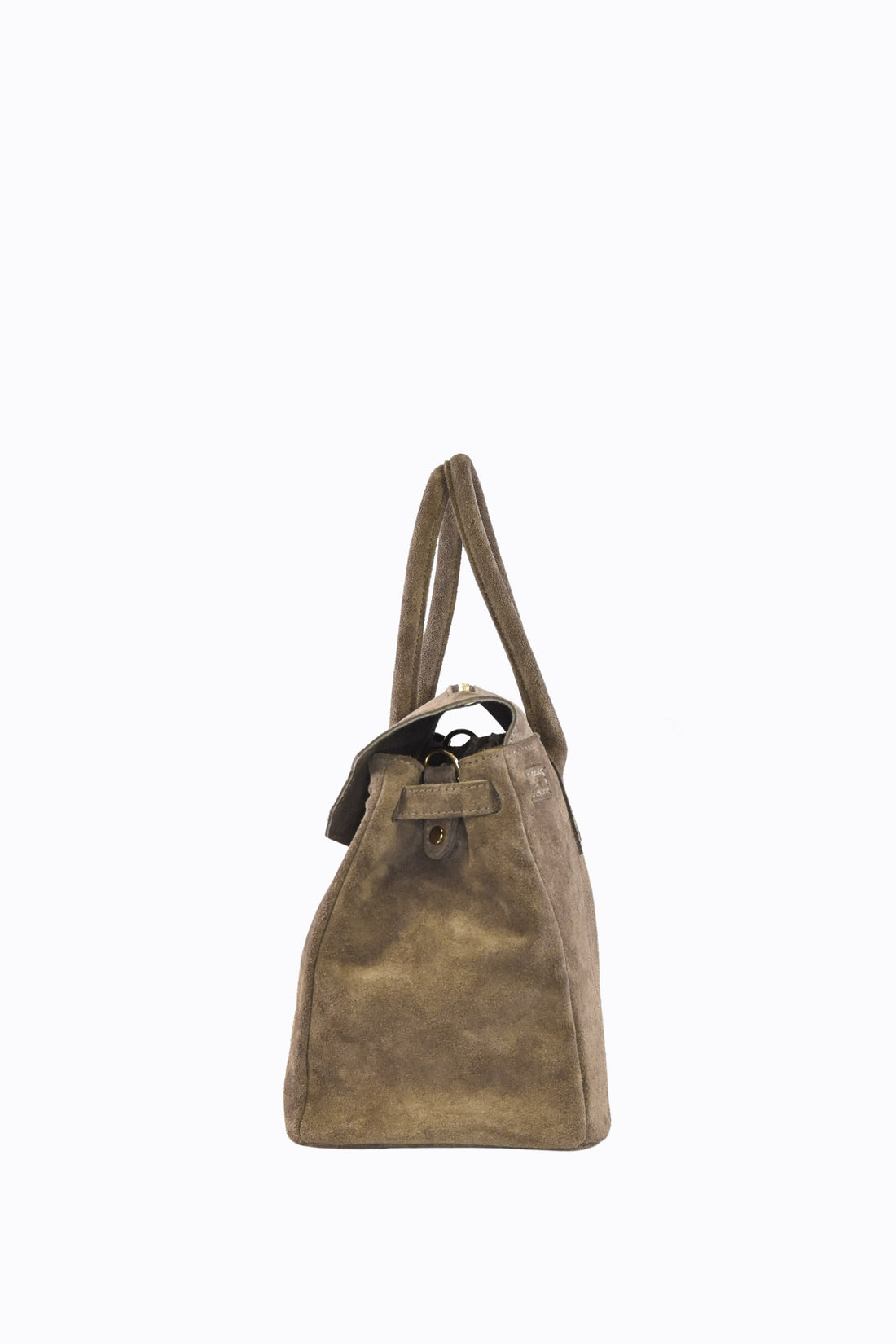 Borsa Elizabeth in Camoscio Taupe