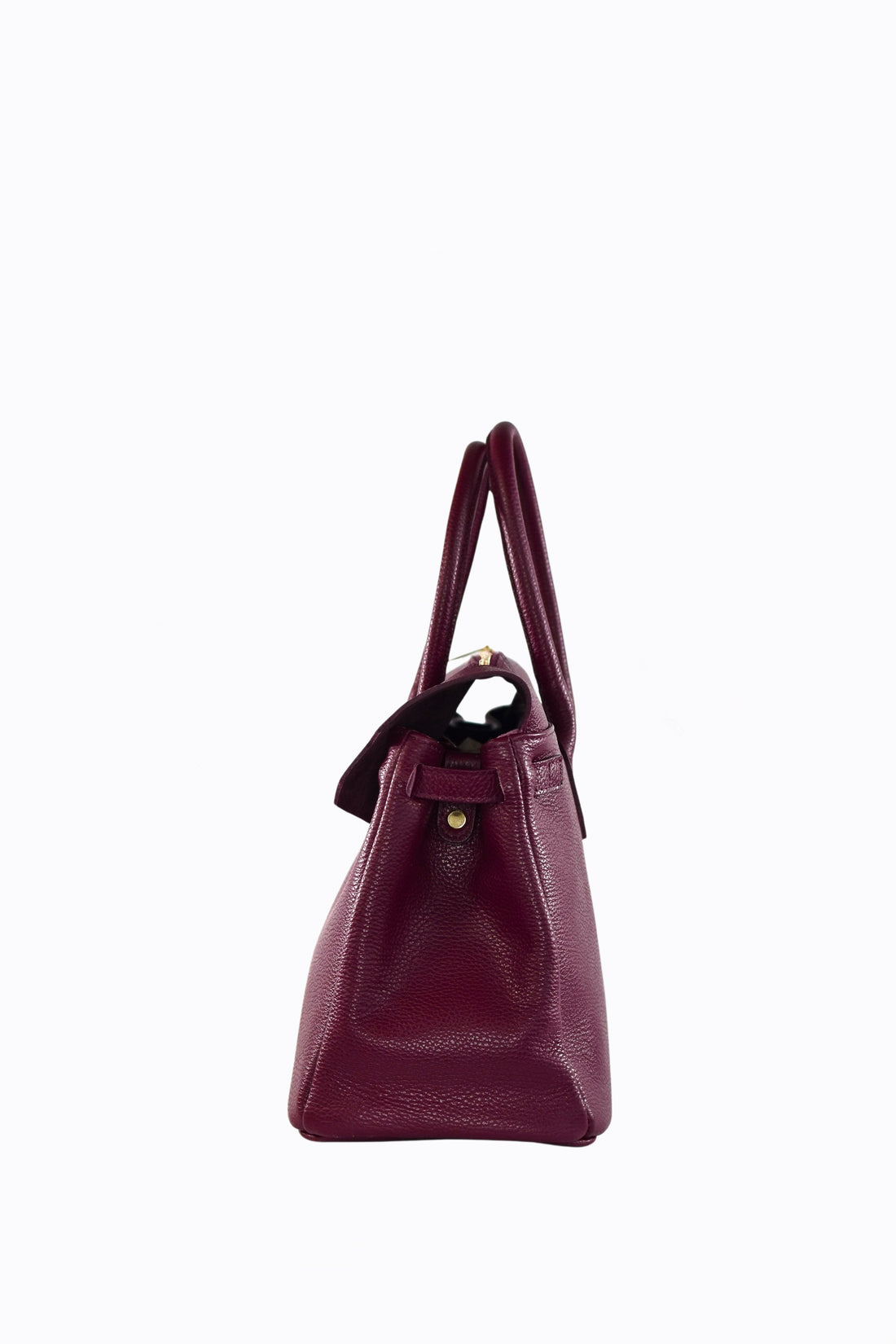 Borsa Elizabeth in Pelle Togo Borgogna