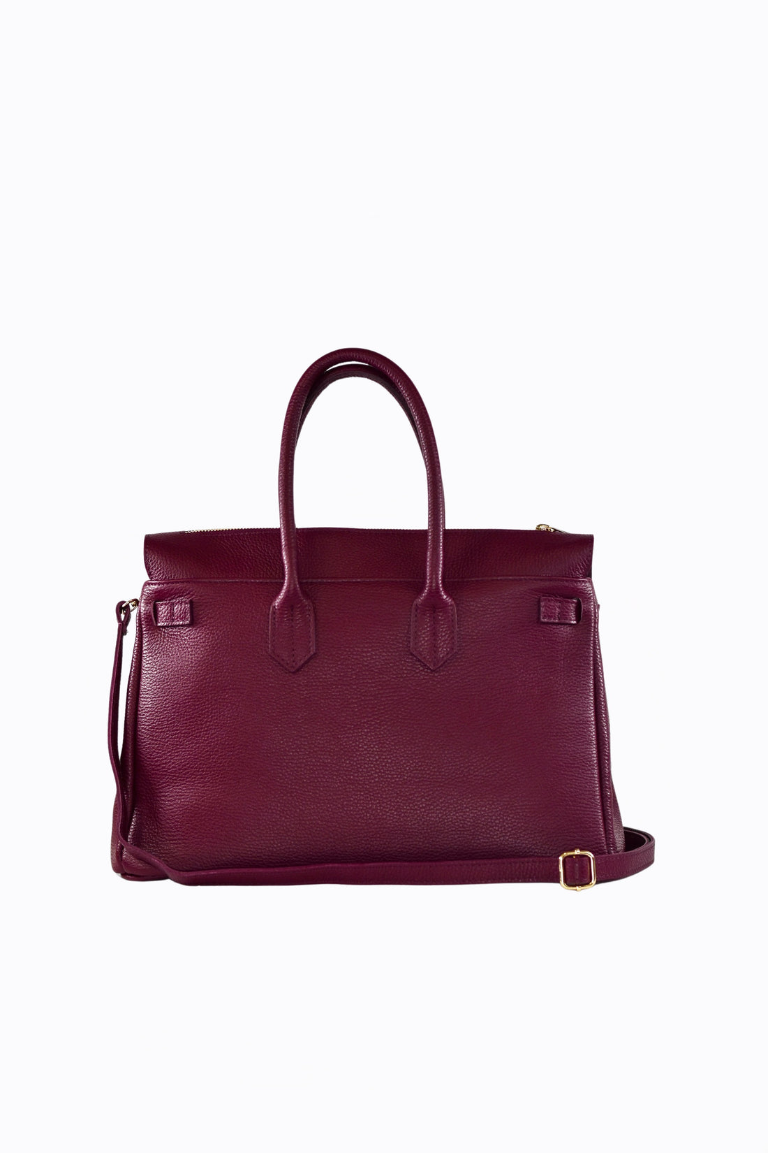 Borsa Elizabeth in Pelle Togo Borgogna