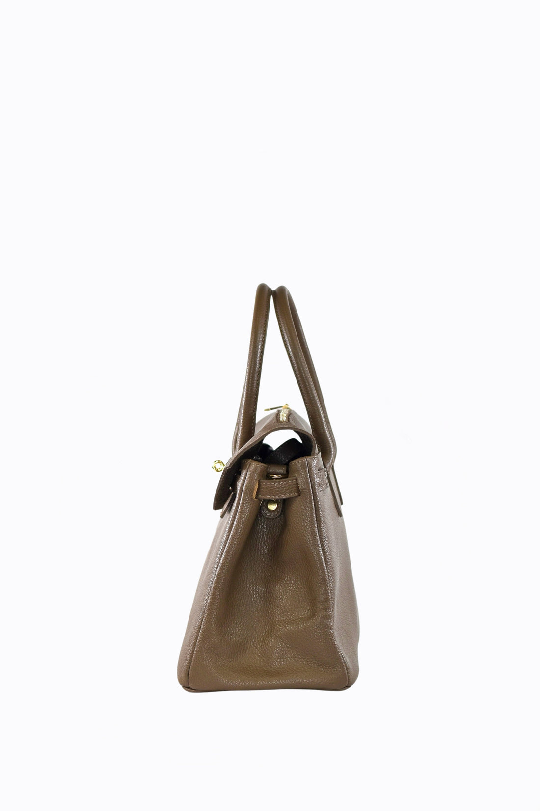 Borsa Elizabeth in Pelle Togo Taupe