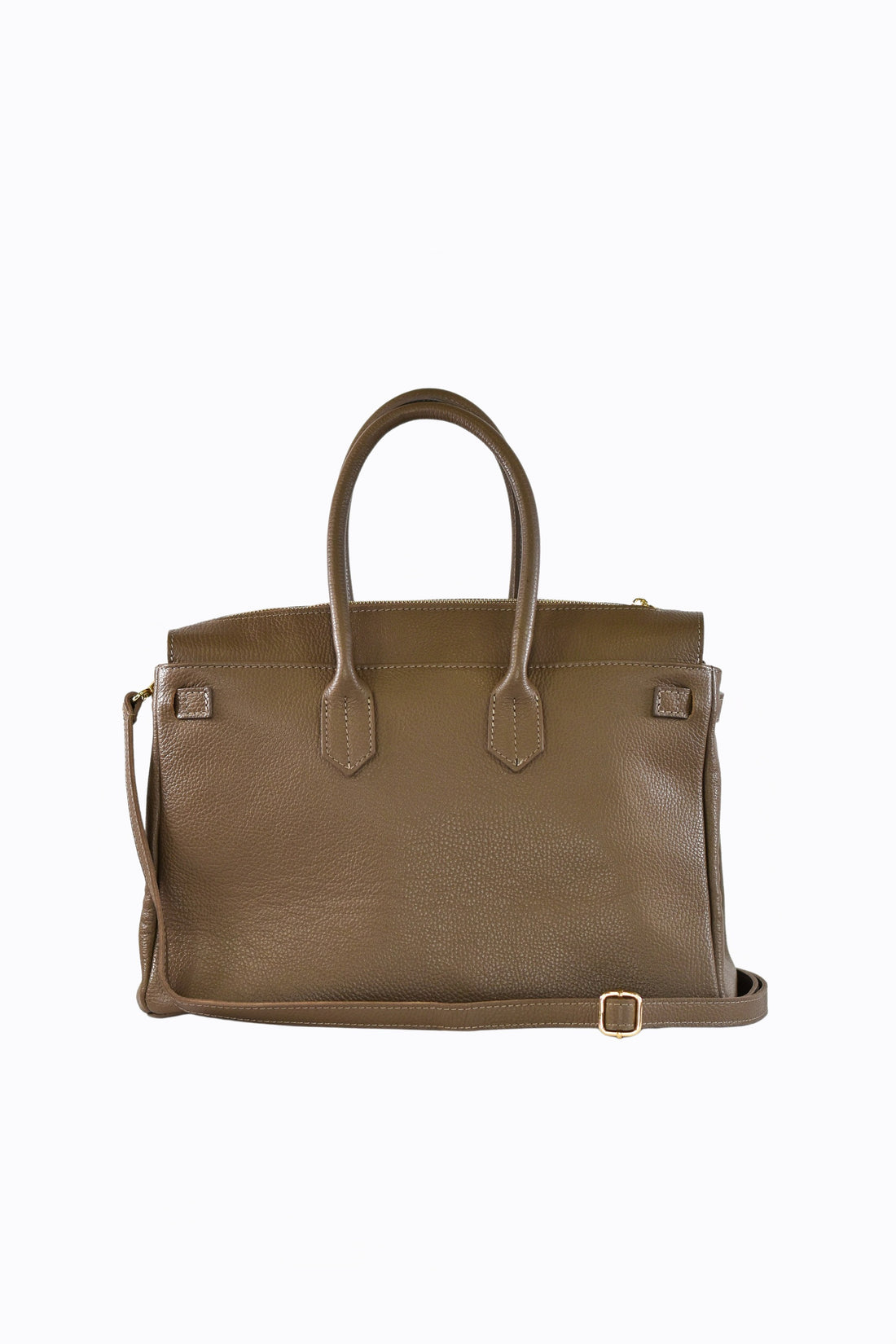 Borsa Elizabeth in Pelle Togo Taupe