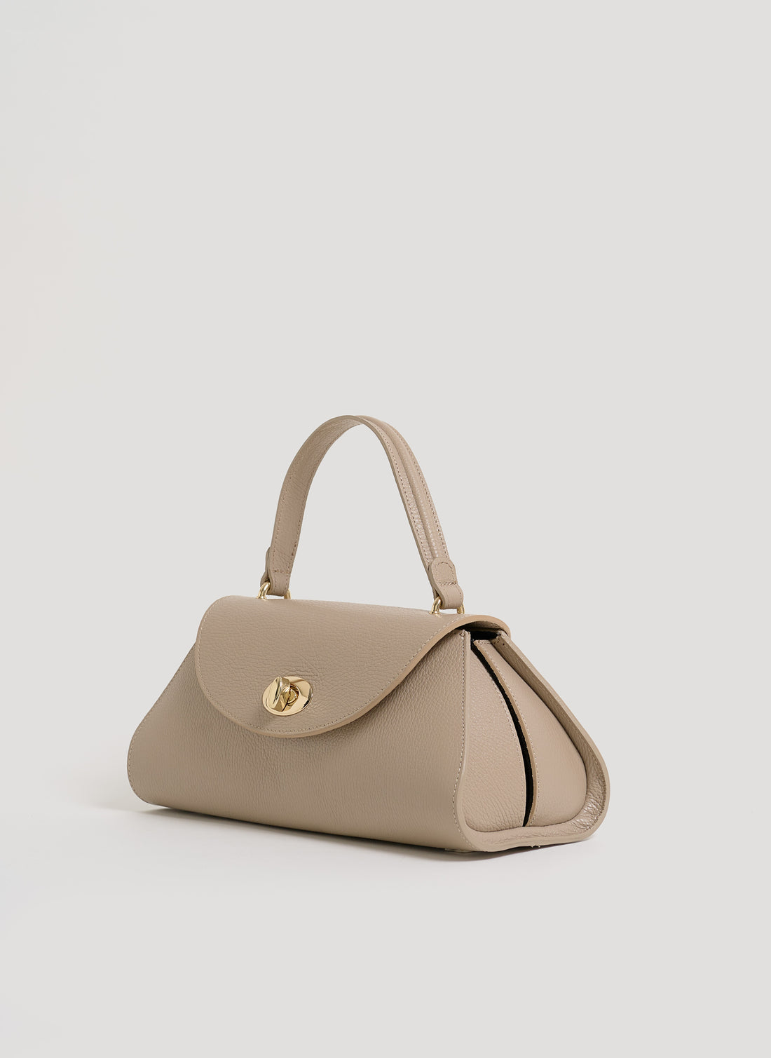 Beige dollar leather Egle bag