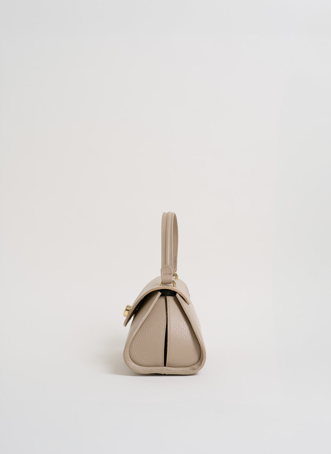 Beige dollar leather Egle bag