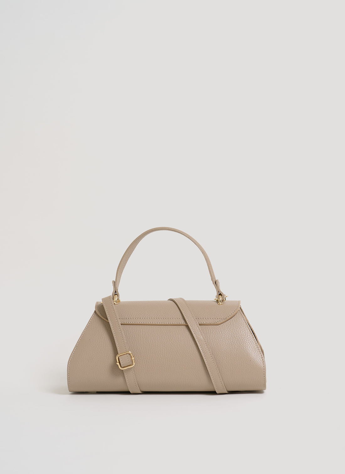 Beige dollar leather Egle bag
