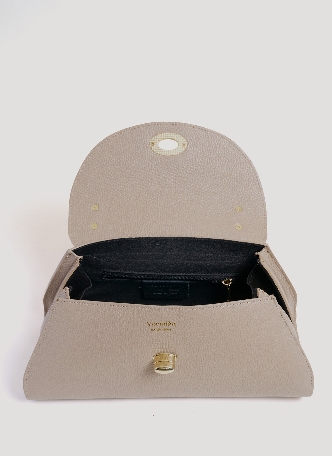 Beige dollar leather Egle bag