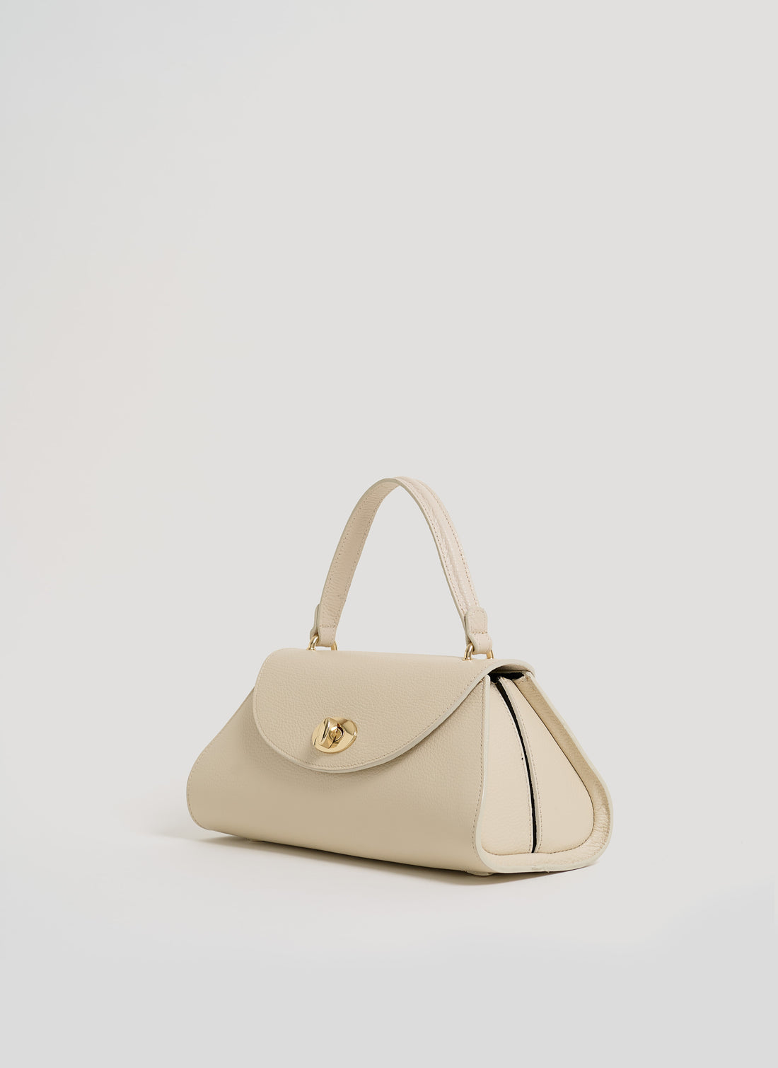 Borsa Florence in pelle Togo Beige