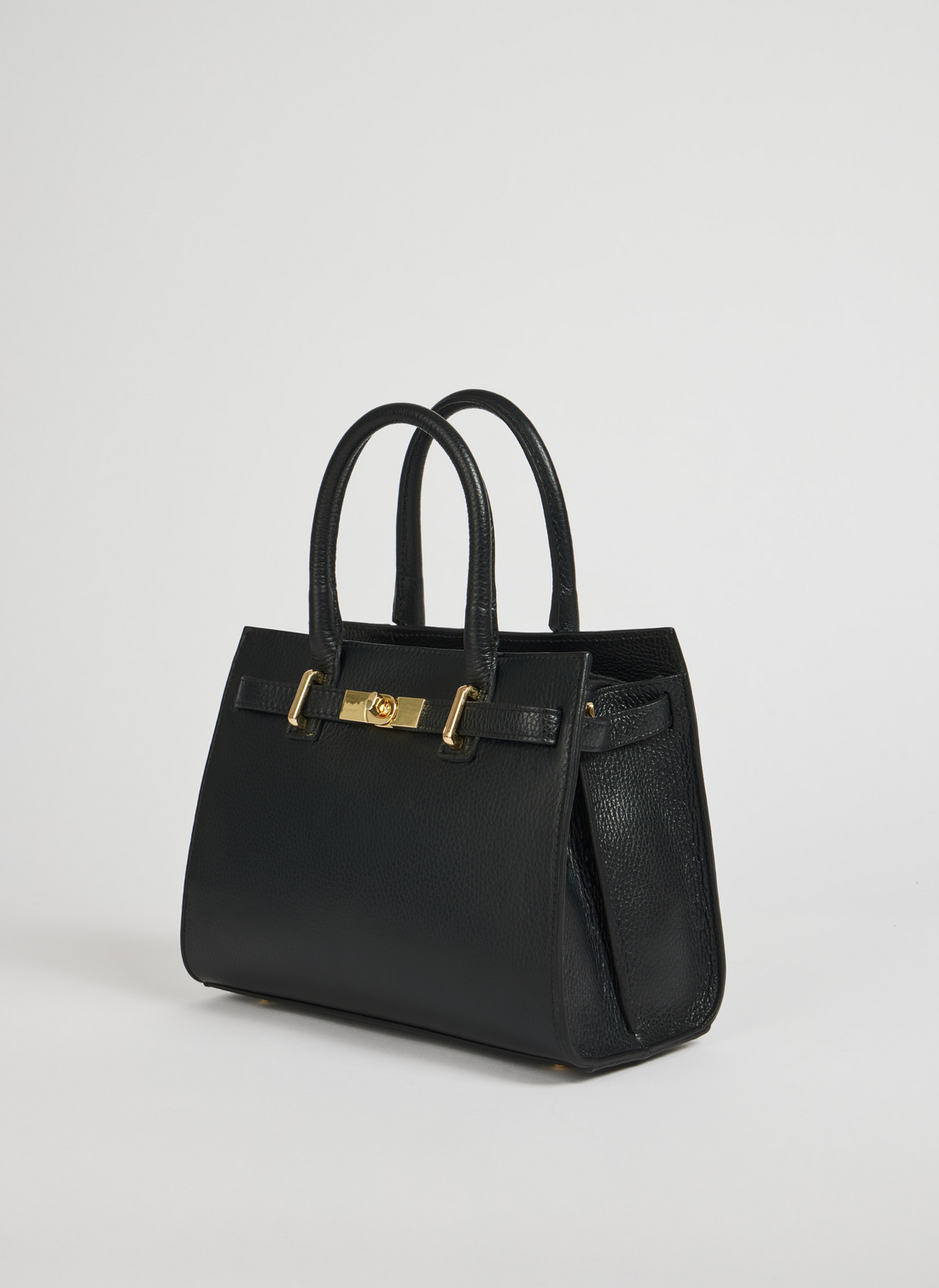 Grace bag in black dollar leather