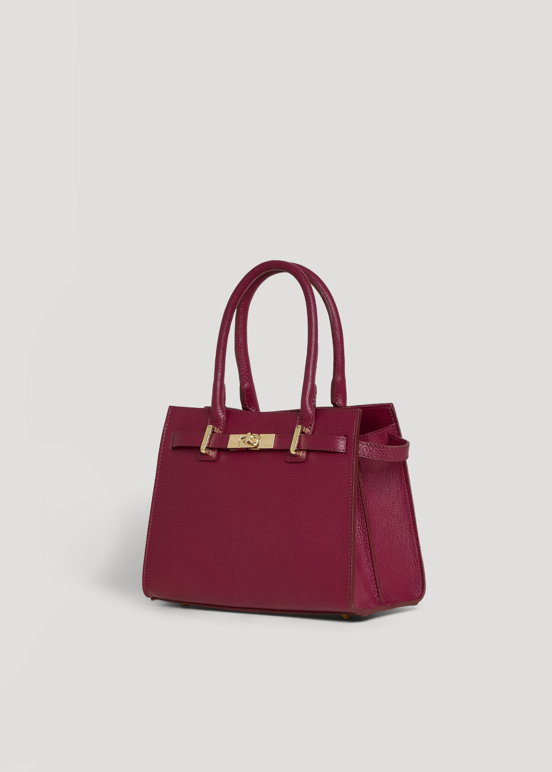 Borsa Grace in pelle Togo Borgogna - Voemièn