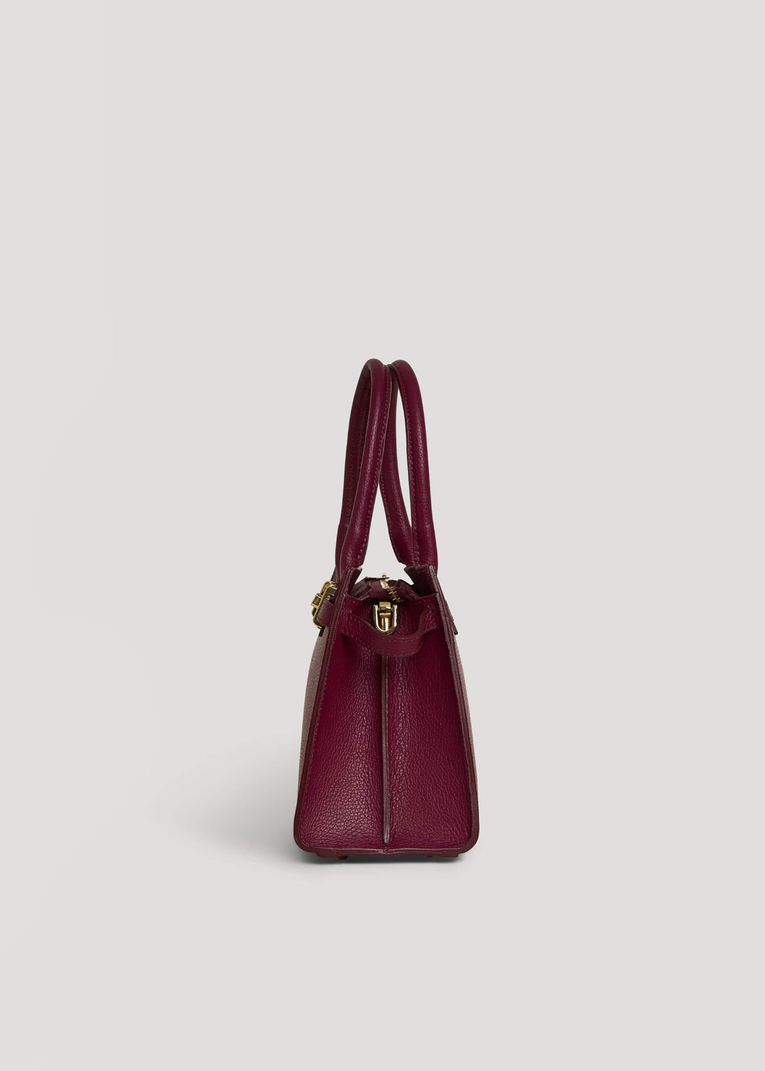 Borsa Grace in pelle Togo Borgogna - Voemièn