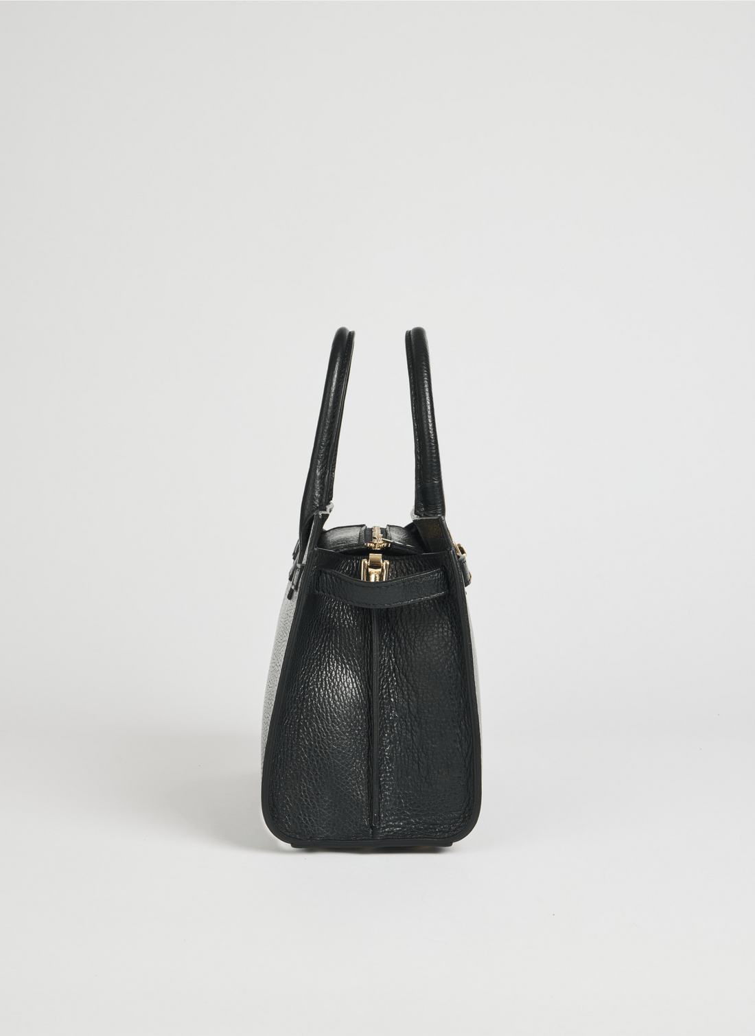 Borsa Grace in pelle Togo Nera - Voemièn