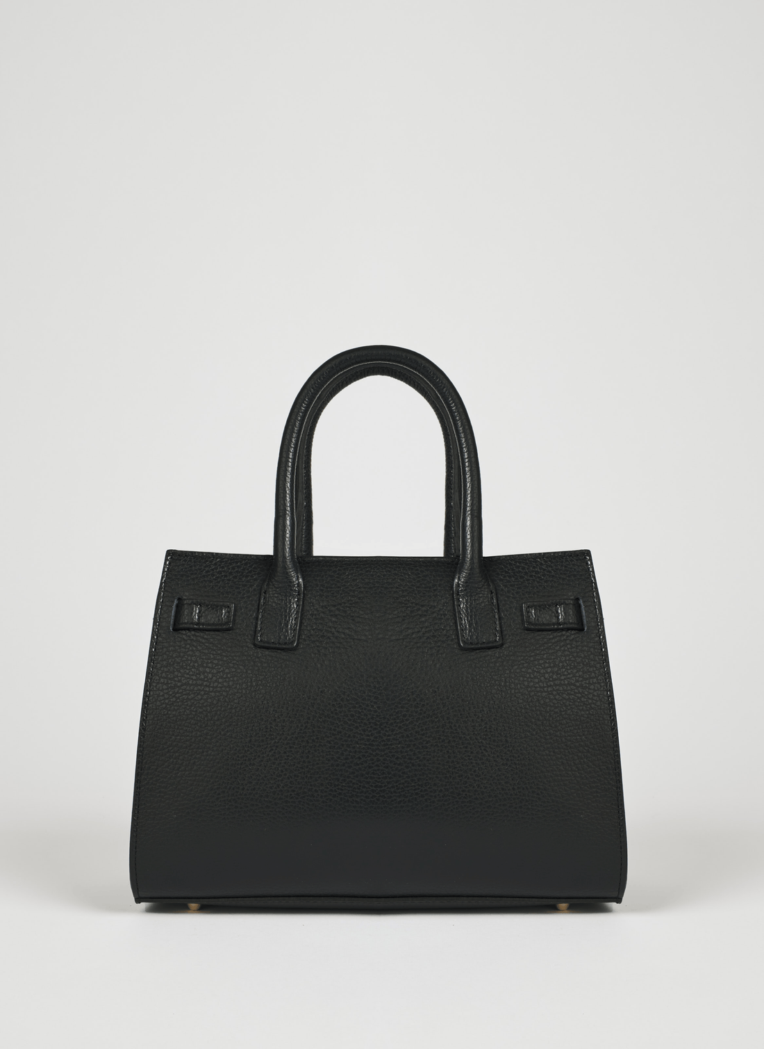 Borsa Grace in pelle Togo Nera - Voemièn