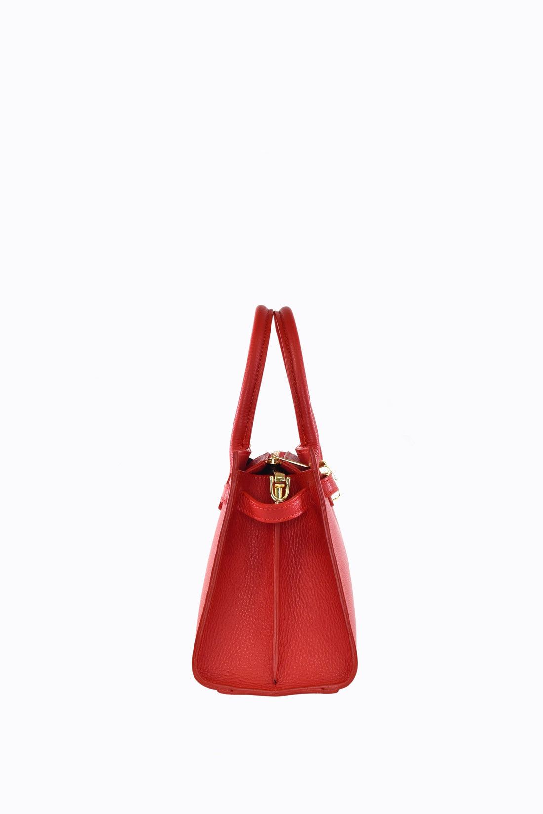 Borsa Grace in pelle Togo Rosso