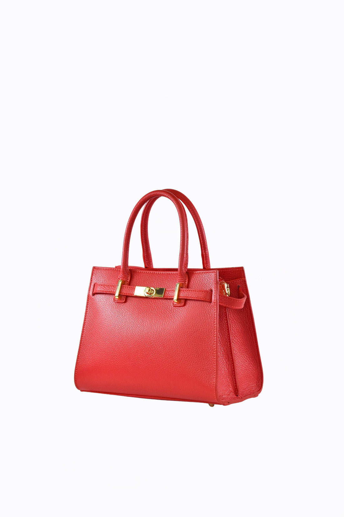 Borsa Grace in pelle Togo Rosso