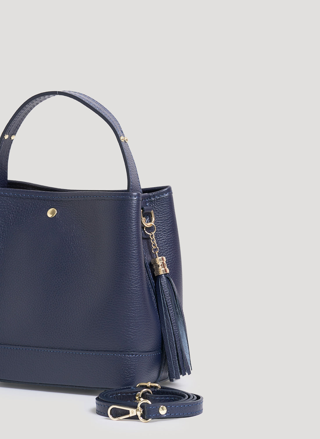 Kendy bag in Light Blue Dollar leather