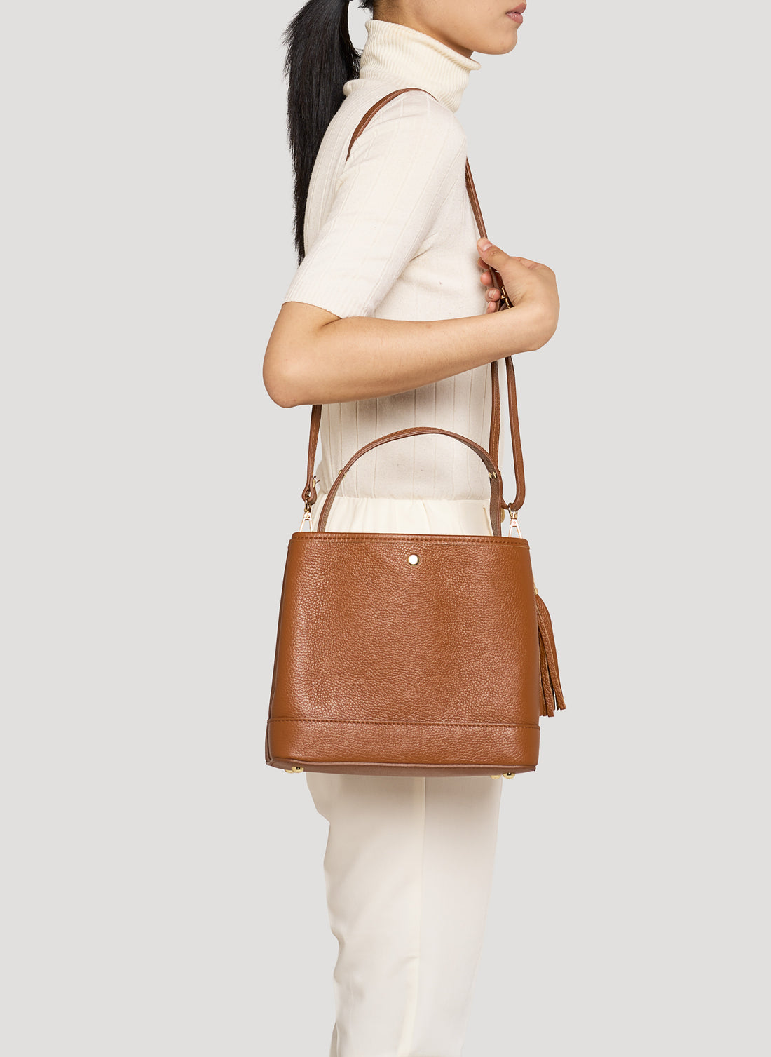 Kendy bag in Black Dollar leather