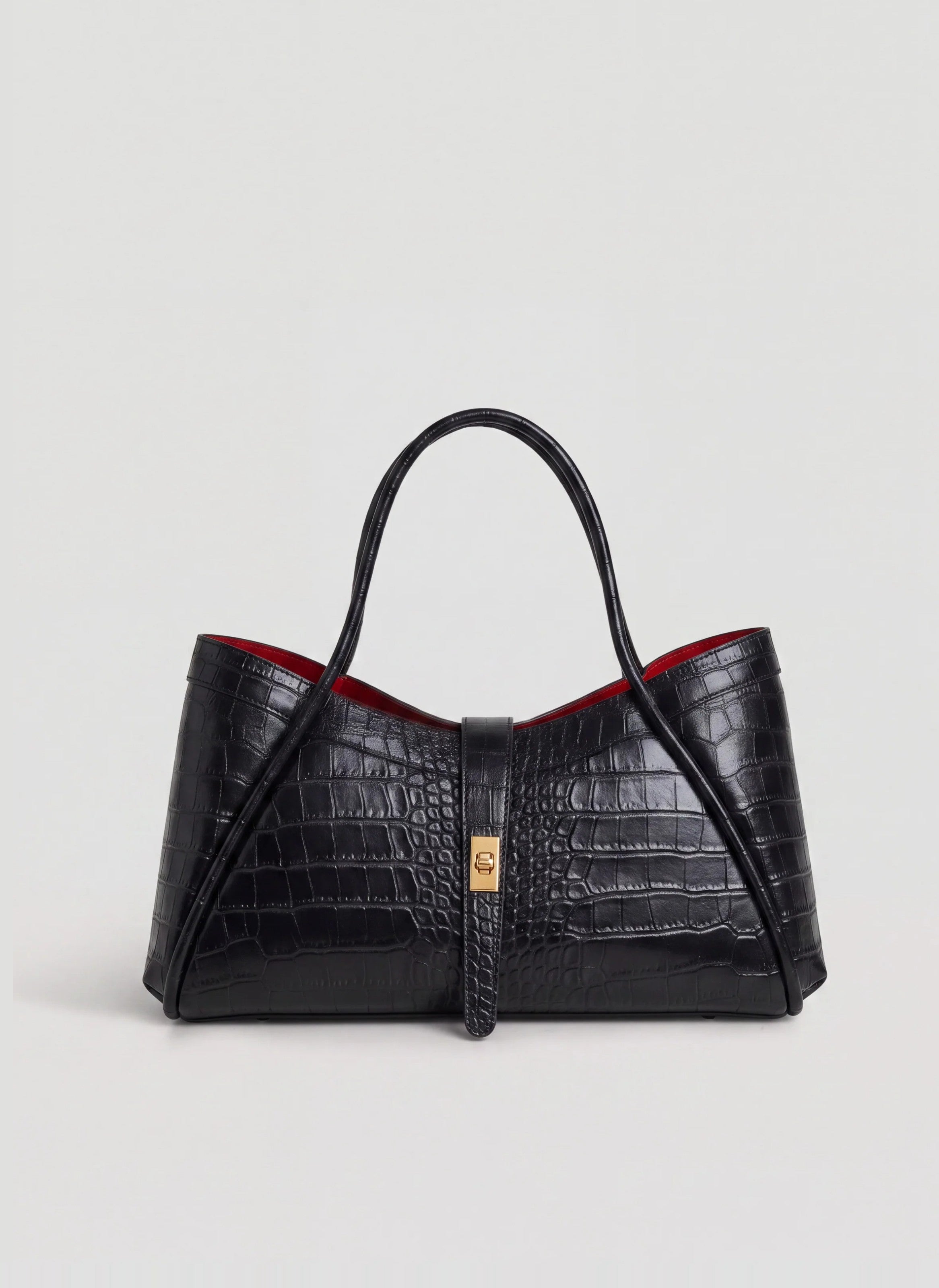 Borsa Mayfair Limited Edition in Pelle Coco Nera