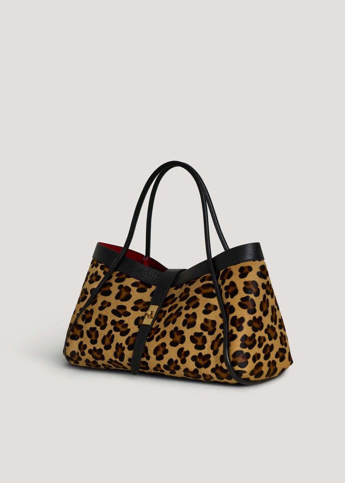 Borsa Mayfair Limited Edition in Pelle Calf Hair Leopardata - Voemièn