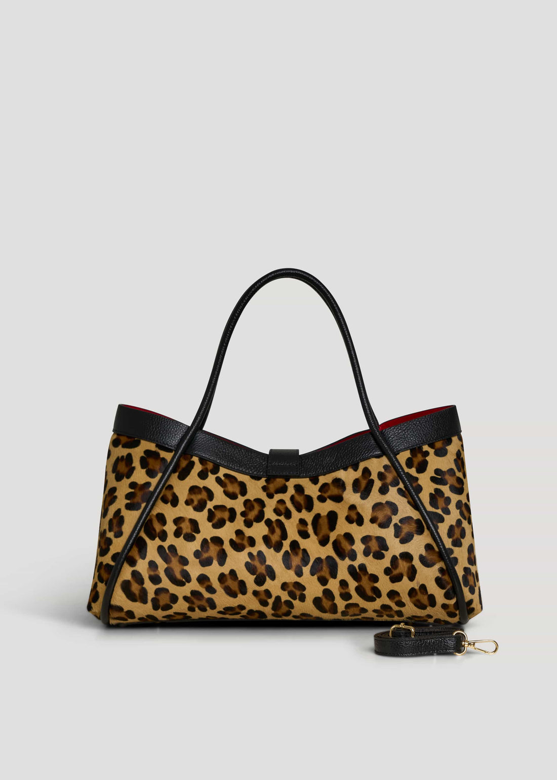 Borsa Mayfair Limited Edition in Pelle Calf Hair Leopardata - Voemièn