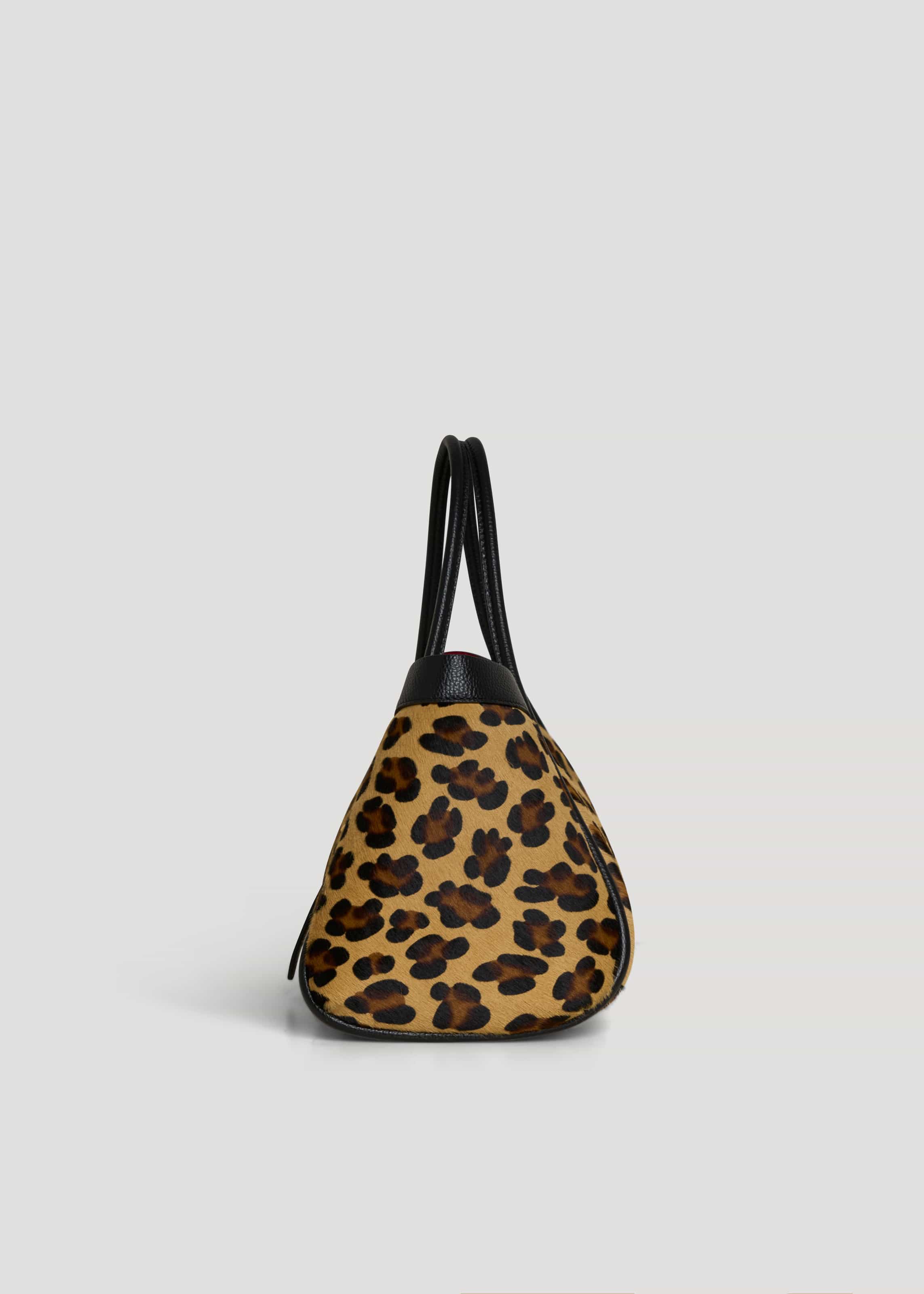 Borsa Mayfair Limited Edition in Pelle Calf Hair Leopardata - Voemièn