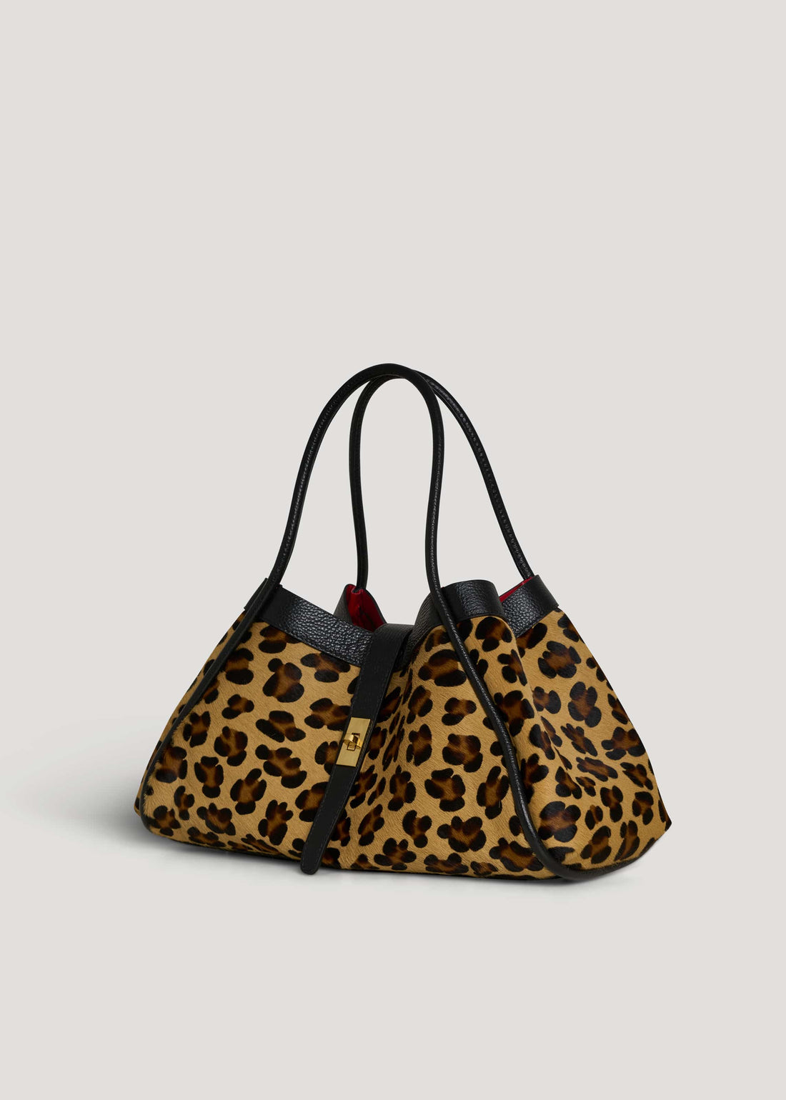 Borsa Mayfair Limited Edition in Pelle Calf Hair Leopardata - Voemièn