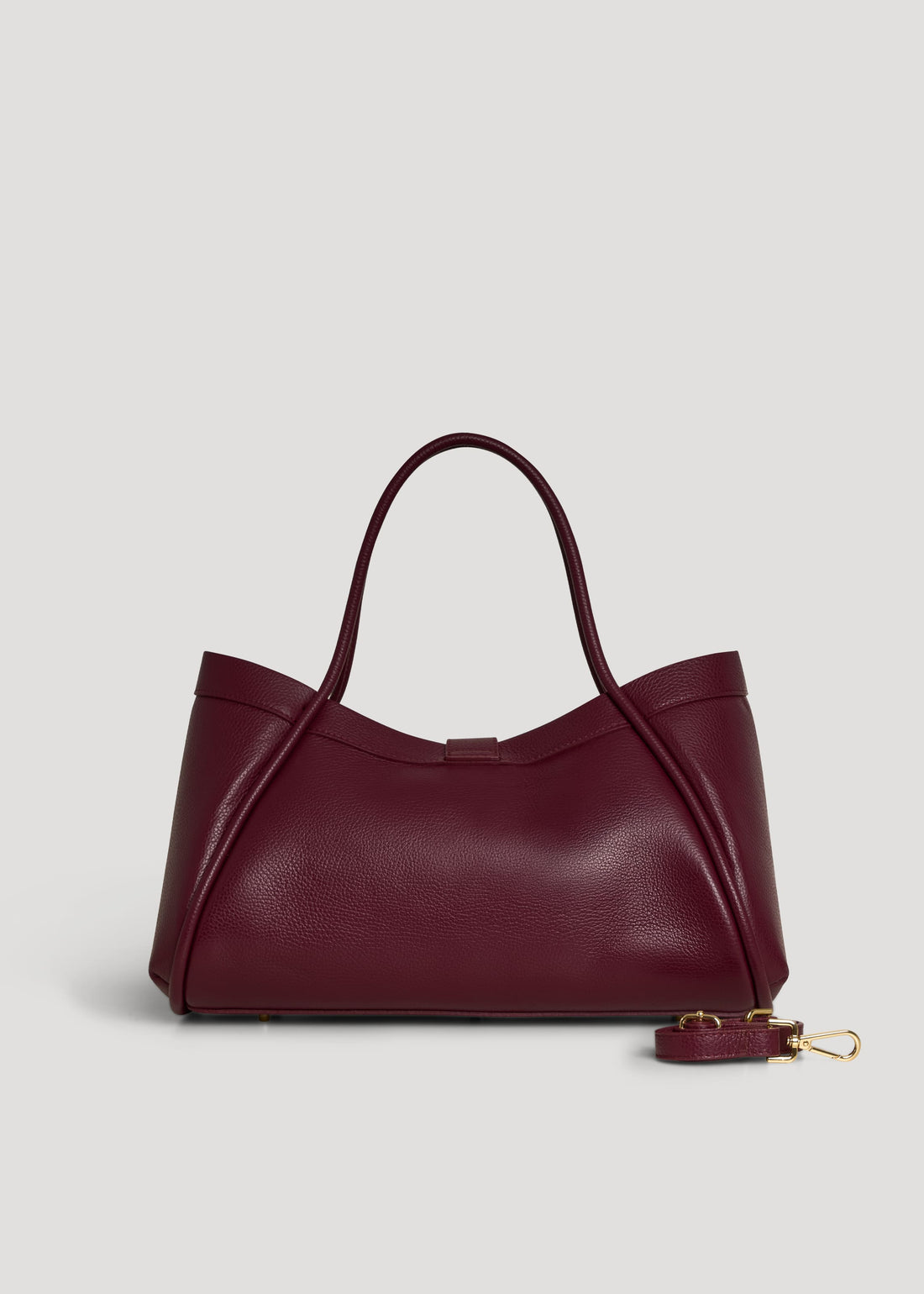 Borsa Mayfair in Pelle Togo Borgogna - Voemièn