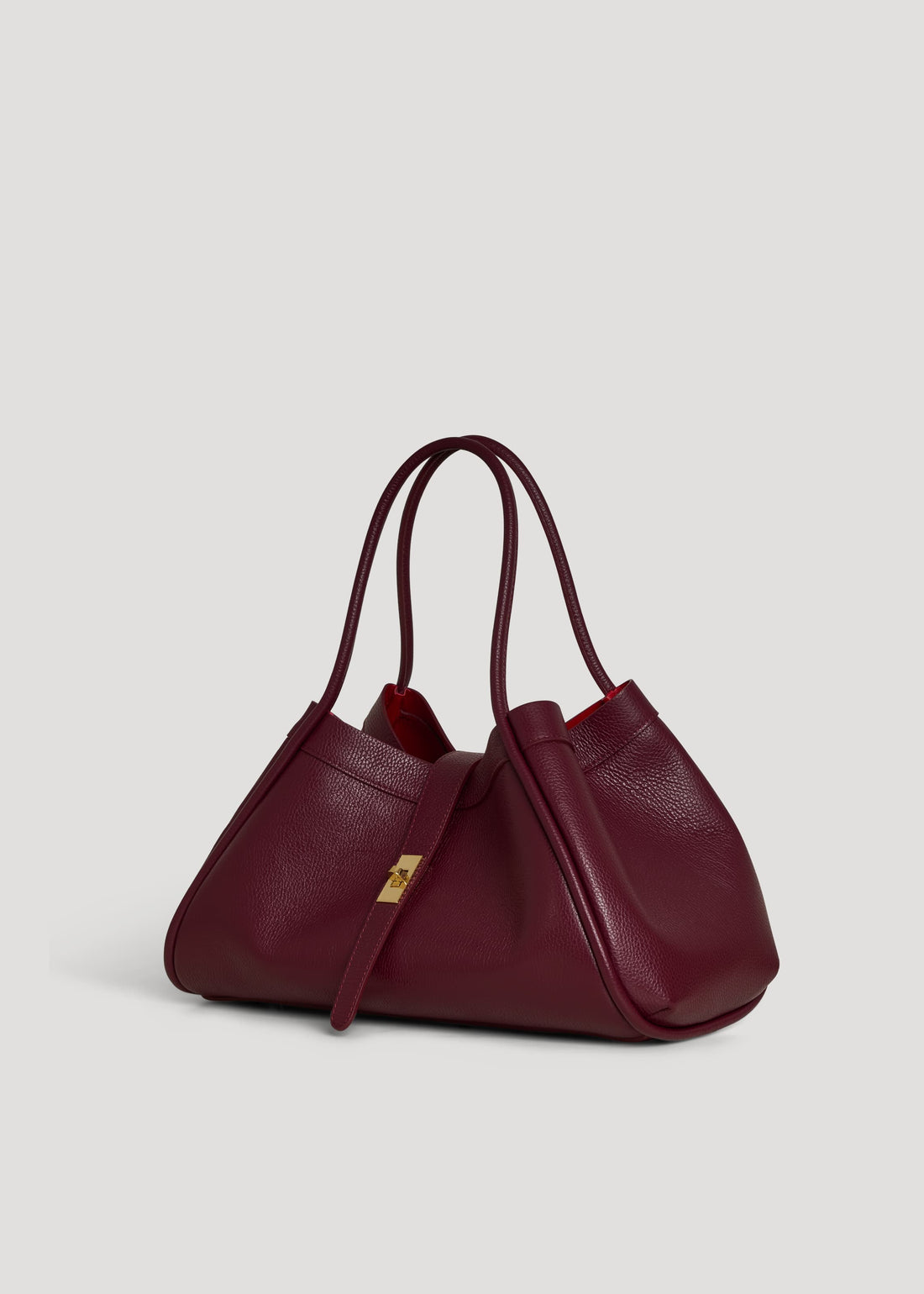 Borsa Mayfair in Pelle Togo Borgogna - Voemièn