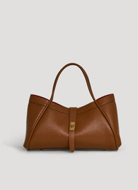 Borsa Mayfair in Pelle Togo Cuoio