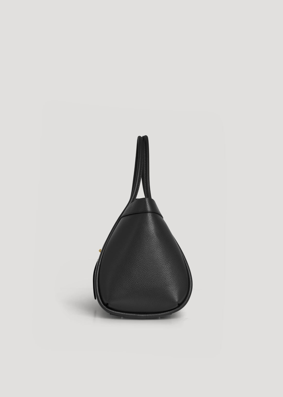 Borsa Mayfair in Pelle Togo Nera - Voemièn