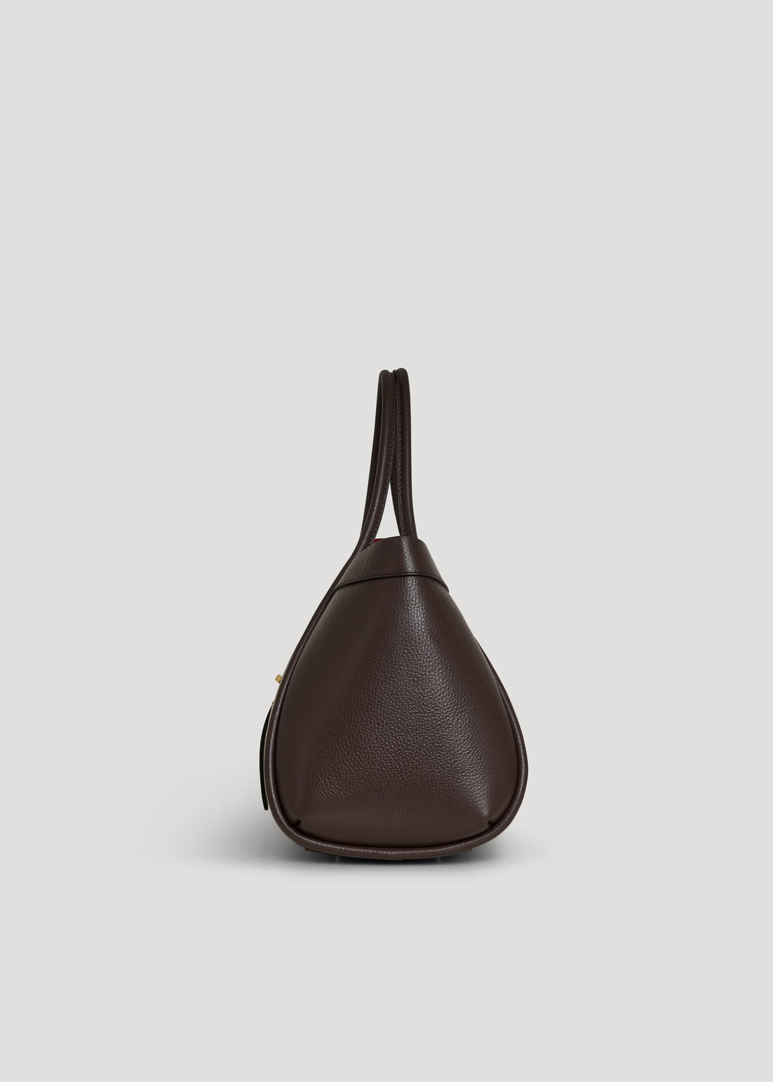 Borsa Mayfair in Pelle Togo Testa di moro - Voemièn