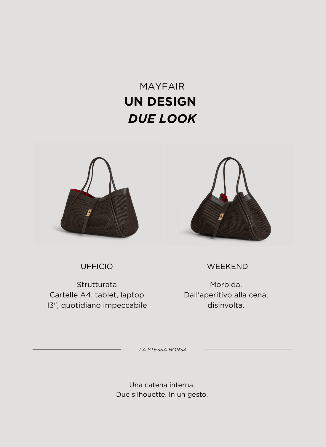 Borsa Mayfair in Pelle e Rafia Limited Edition Testa di Moro - Voemièn