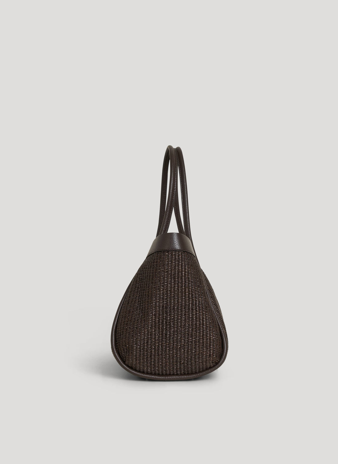 Borsa Mayfair in Pelle e Rafia Limited Edition Testa di Moro - Voemièn