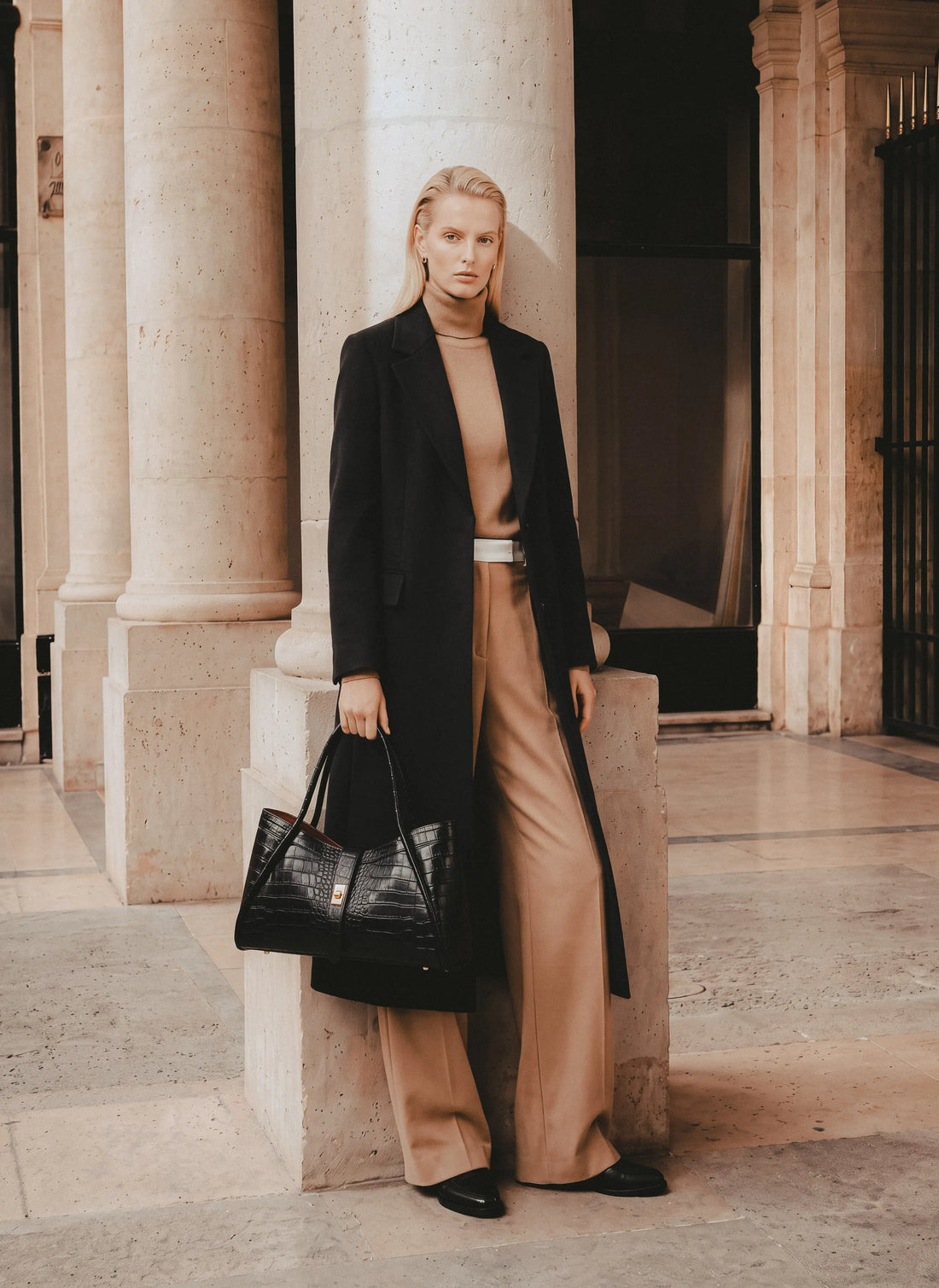 Borsa Mayfair Media Limited Edition in Pelle Coco Nera