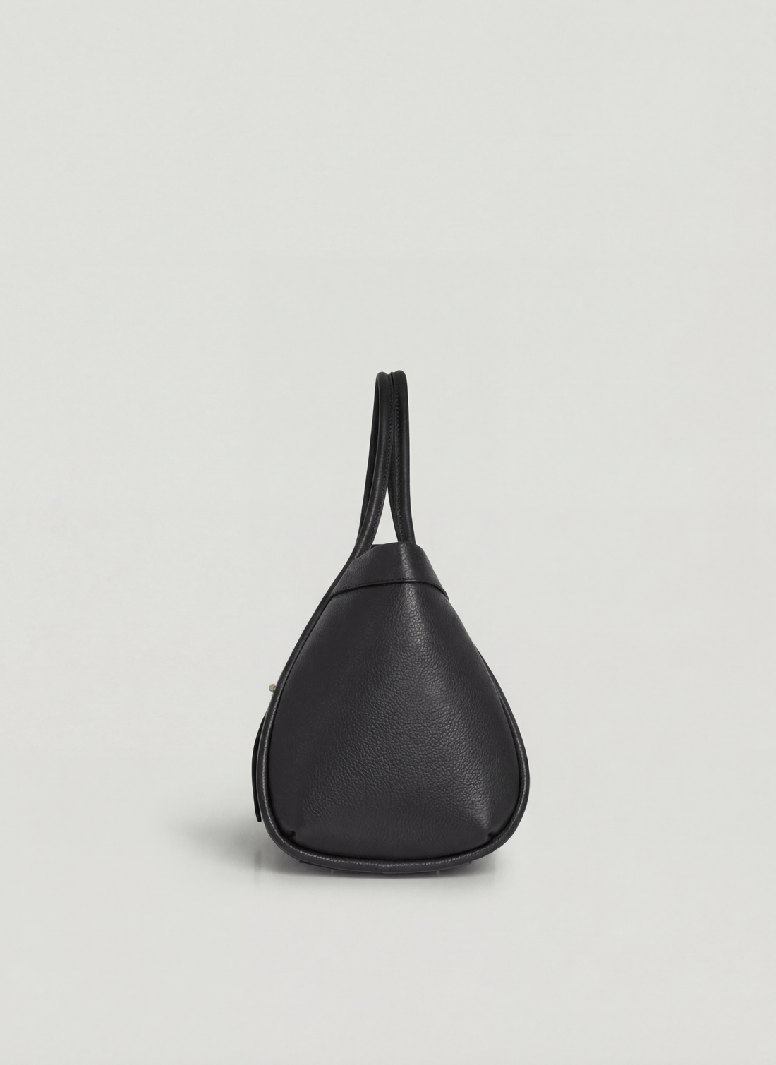Borsa Mayfair Micro in Pelle Togo Nera - Voemièn