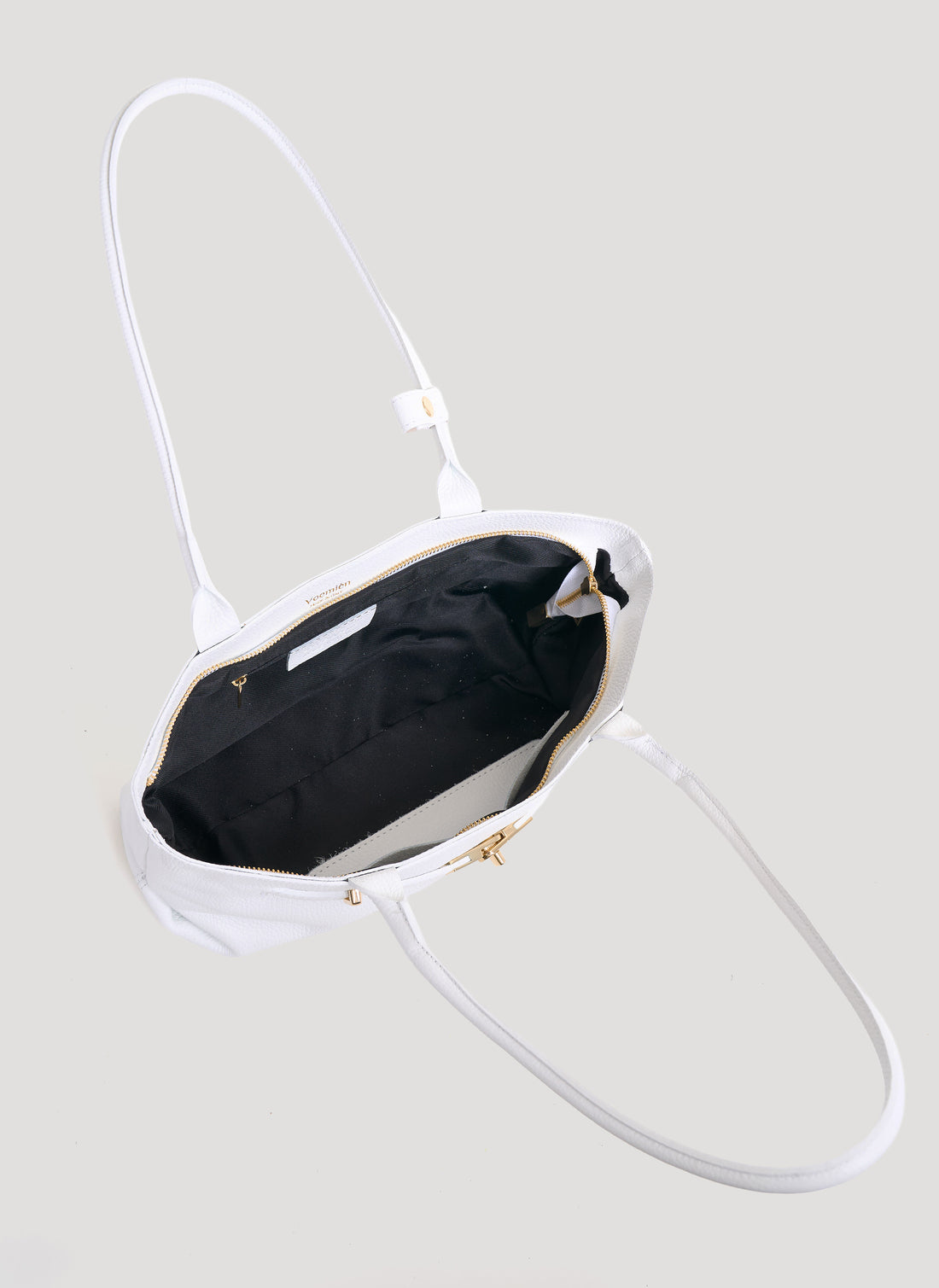 Bamboo Babe bag in Beige Dollar leather