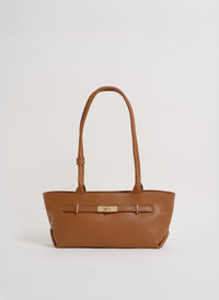 Bamboo Babe bag in Beige Dollar leather