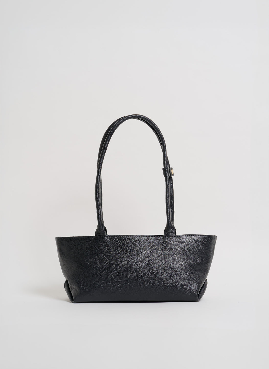 Borsa Lola in Pelle Togo Nera
