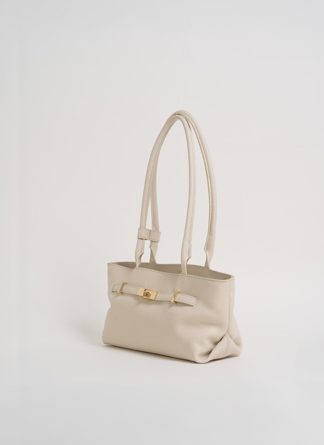 Borsa Lola in Pelle Togo Beige