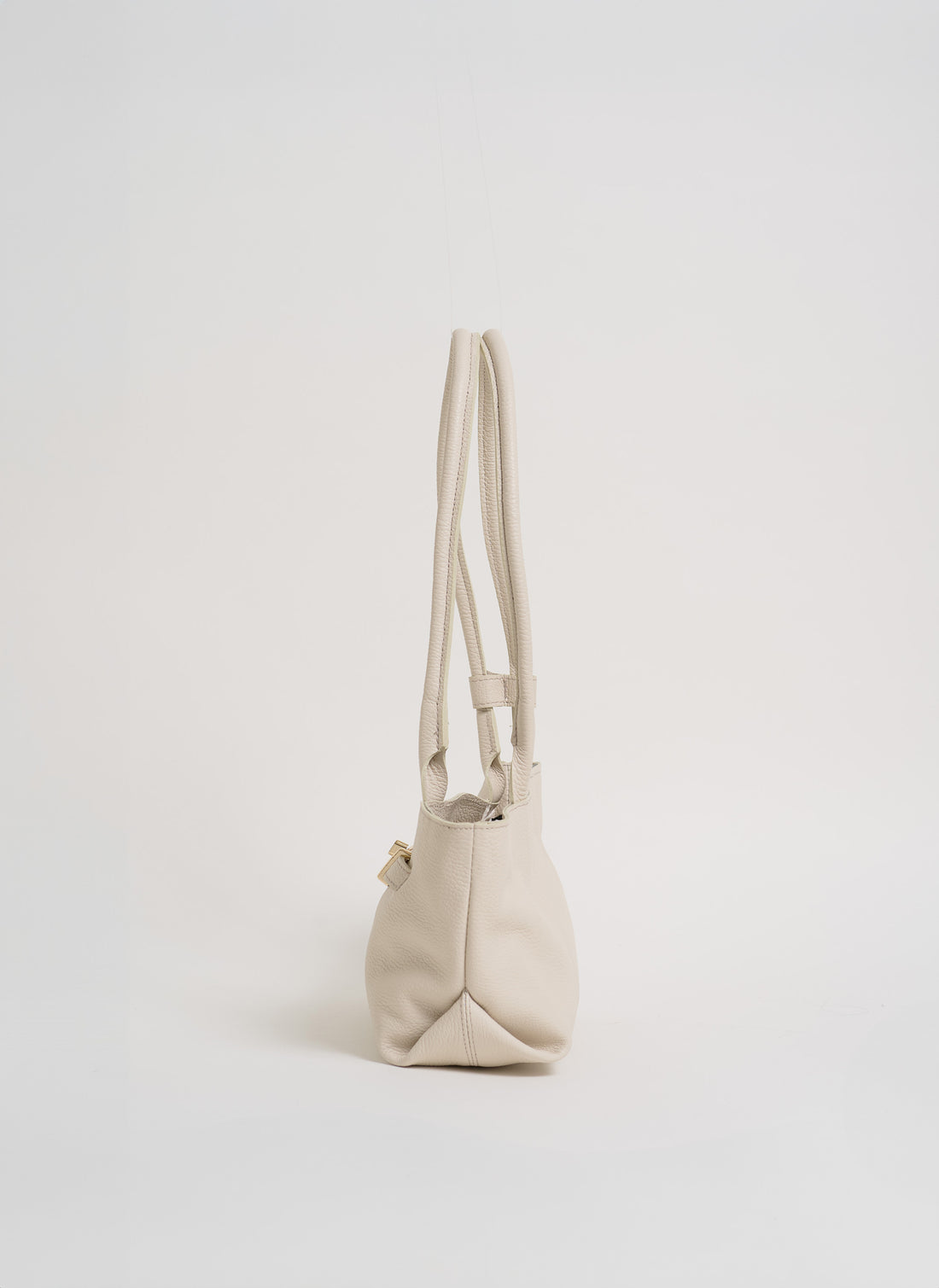 Borsa Lola in Pelle Togo Beige