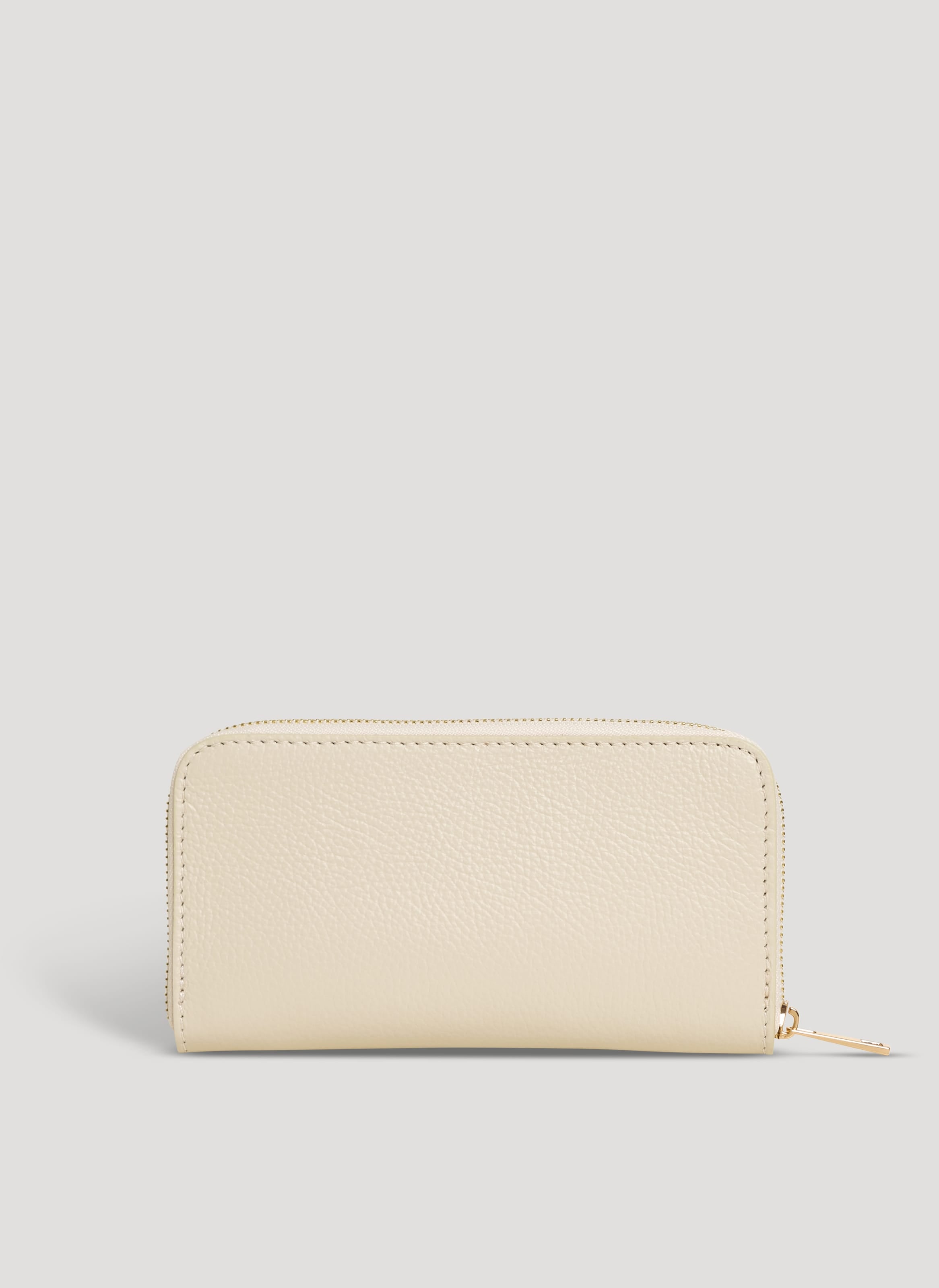 Portafoglio Voemièn Grande in Pelle Togo Beige - Voemièn