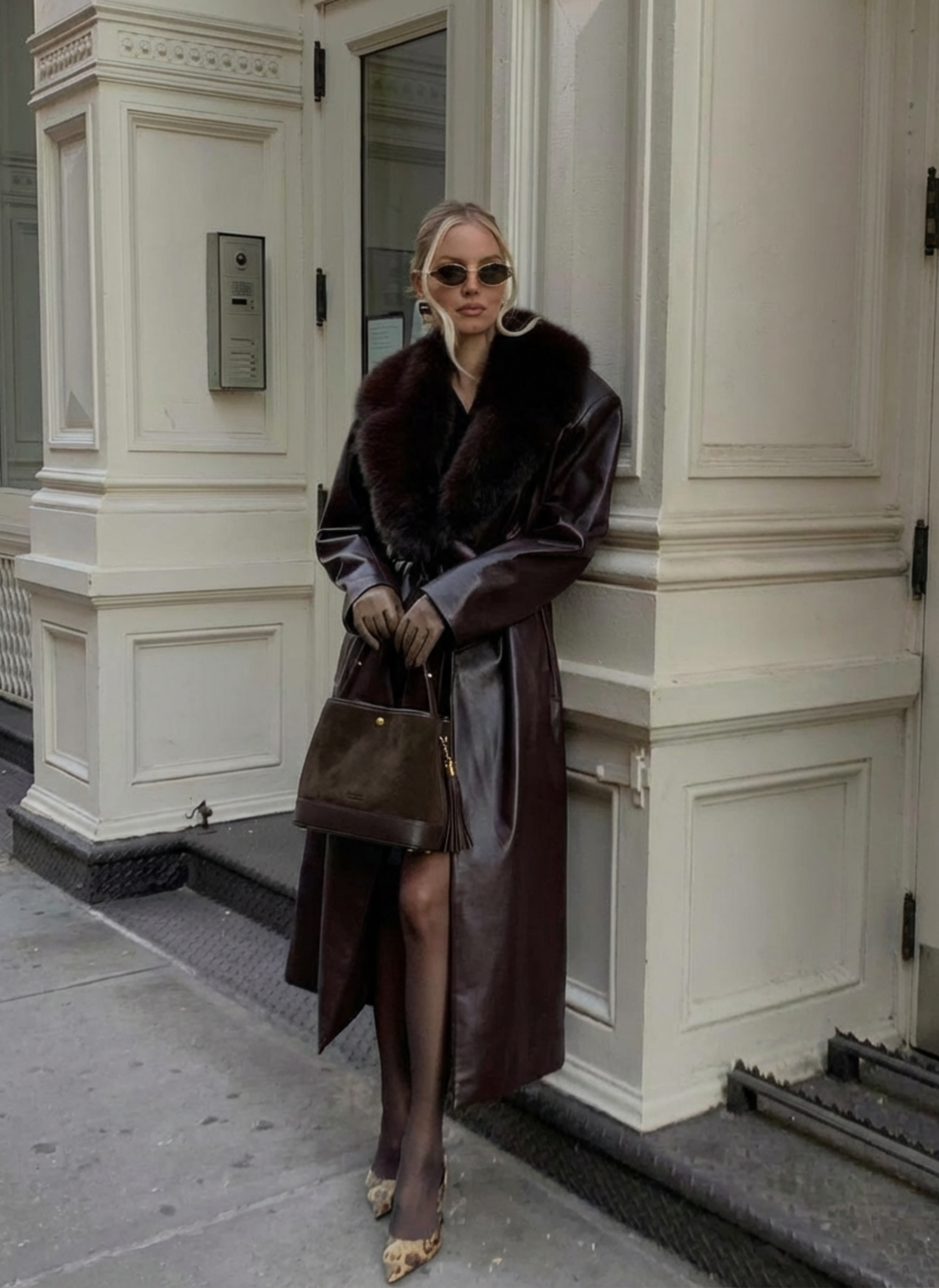 Kendy bag in Black Dollar leather