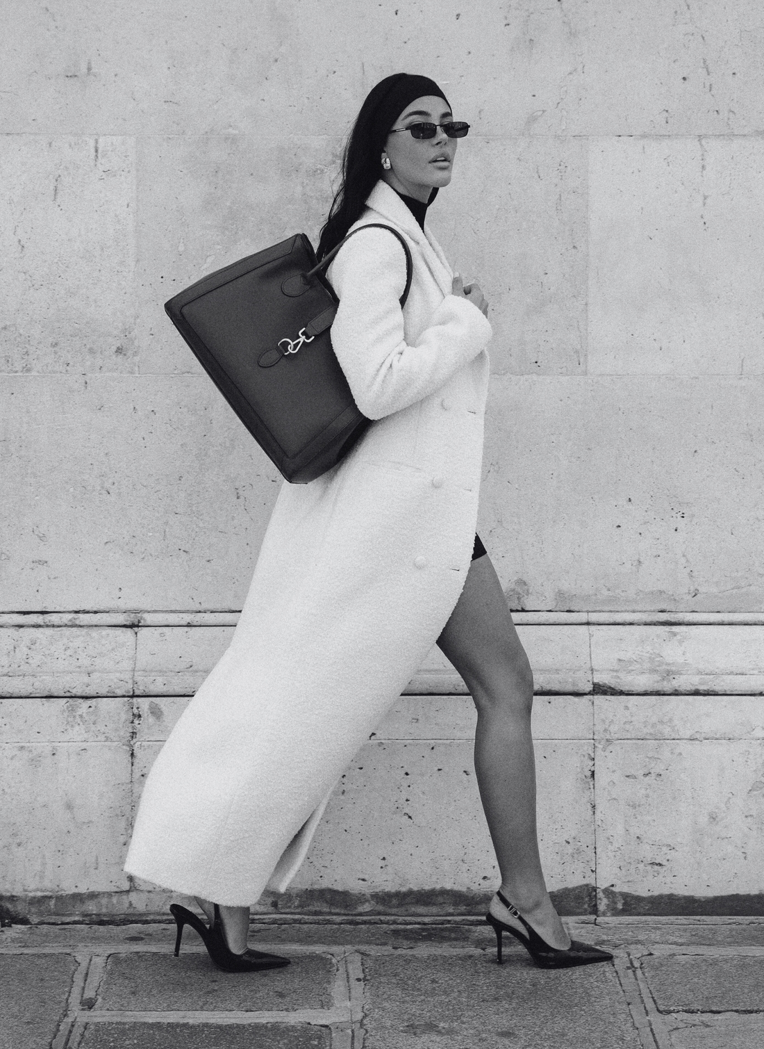 Borsa Chloe in pelle spazzolata Testa di moro