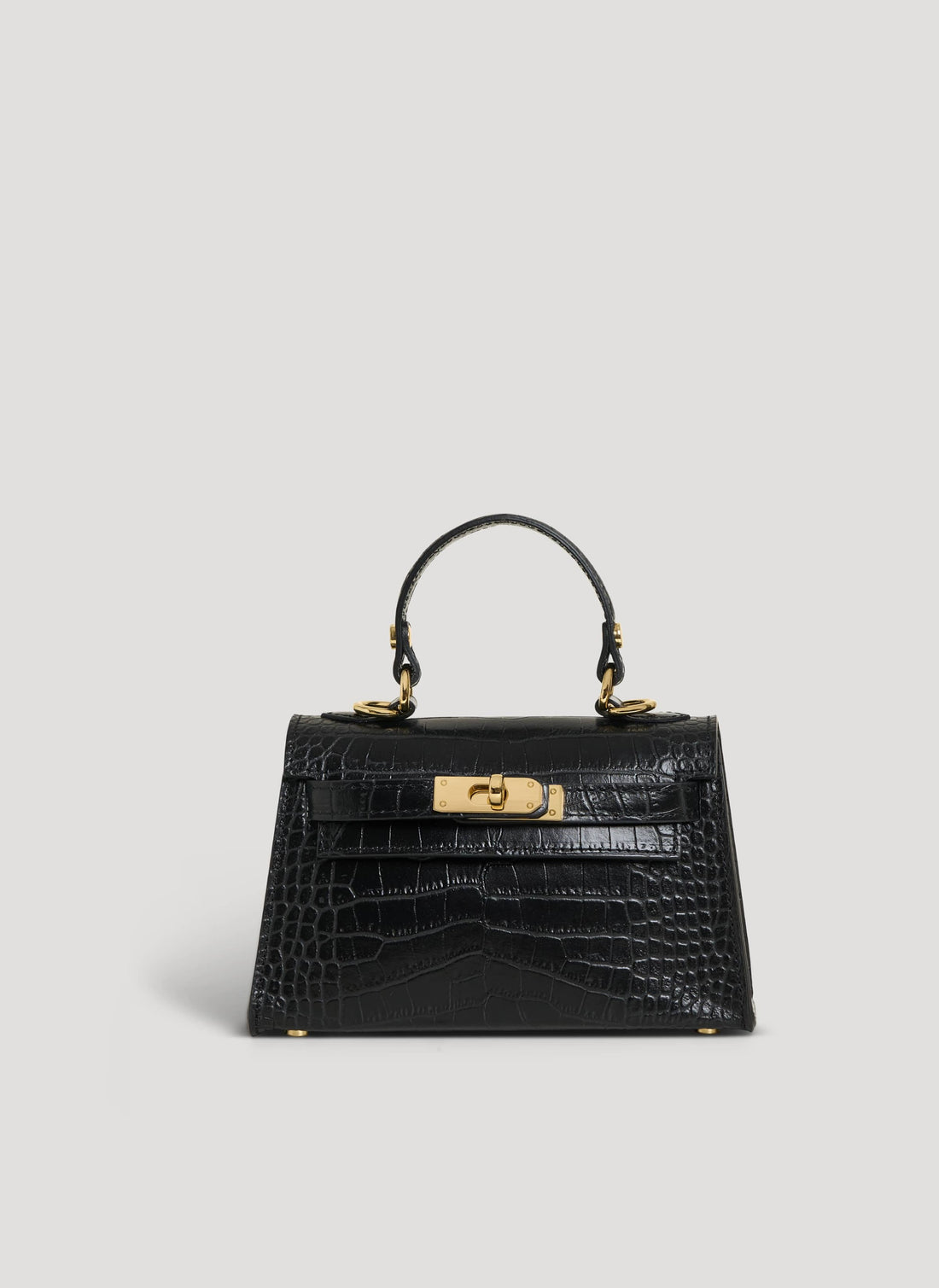 Borsa Victoria limited edition in Pelle Coco Nera - Voemièn