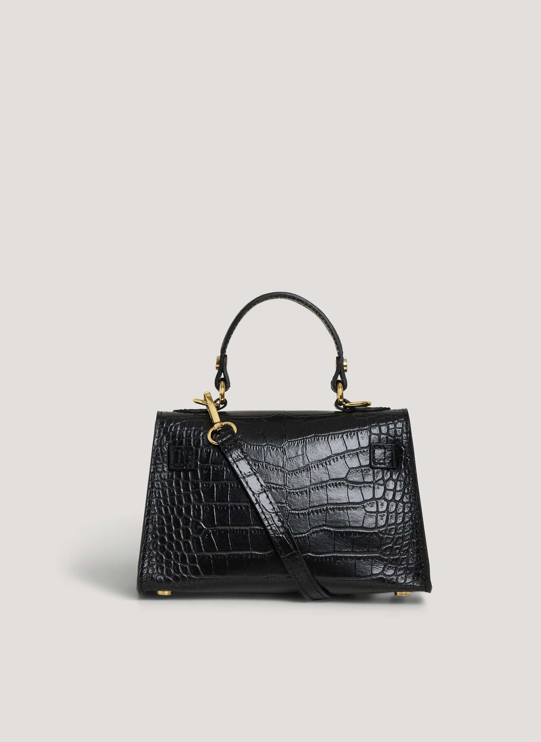 Borsa Victoria limited edition in Pelle Coco Nera - Voemièn