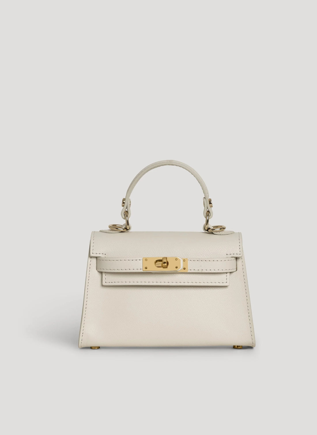 Borsa Victoria in pelle Epsom Avorio - Voemièn